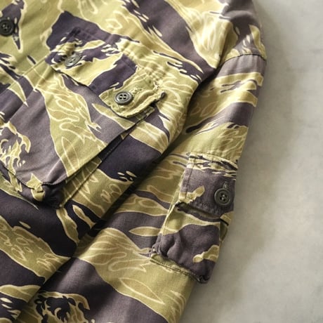 Vietnam Gold Tiger Stripe Shirt Jacket (60s aboutM Custom)