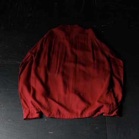 Arrow Rayon Gabadine Shirt (50-60s made in USA 極上)