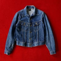 70s Lee PATD 153438 101-J Denim Jacket