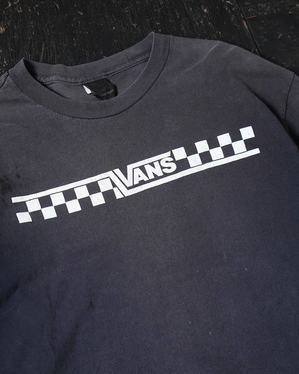 Vans Checker Print L/S T-shirt (90s L) | globul