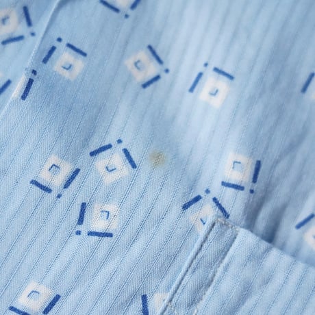 Personality Open Collar S/S Shirt(50-60s L)