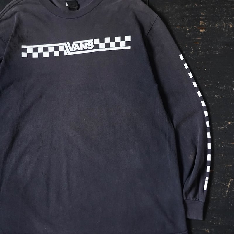Vans Checker Print L/S T-shirt (90s L) | globul