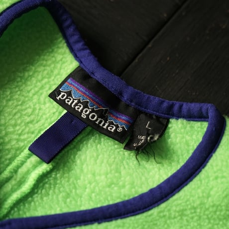 Patagonia Quarter Zip Fleece Pullover(90s L made in USA)