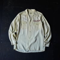 Hamilton Vintage Rayon Shirt (50s Good Design) 
