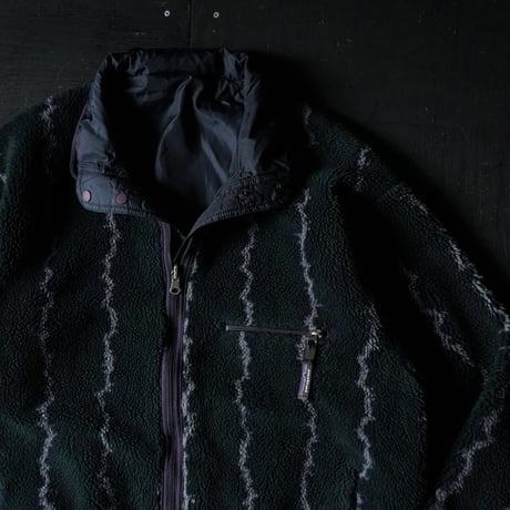 【Special】Patagonia Reversible Glissade Jacket "Thunder"  (90s L Very Good Condition!!)