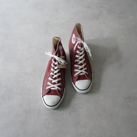 Converse All Star Hi Leather  (90s Red US9 1/2 Dead Stock)