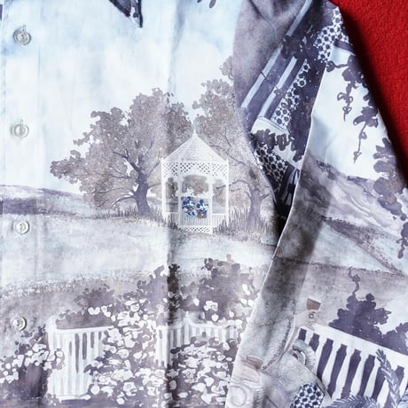 70s Kennington Polyester Shirt 隠れミッキー