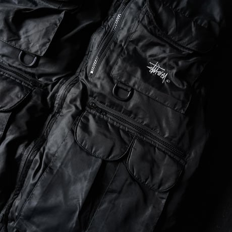【special】Stussy Reversible Down Vest (90s  L Black)