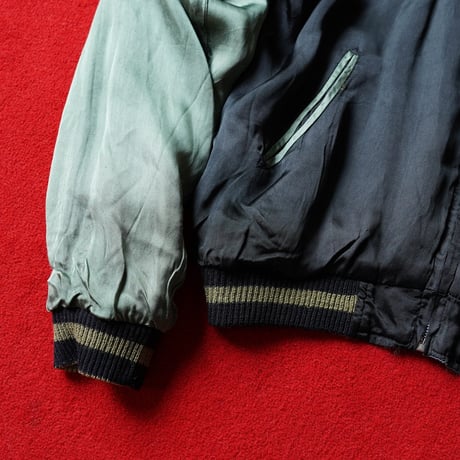 Vintage Satin Souvenir Jacket - Okinawa