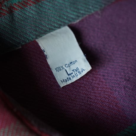 Big Mac Heavy Flannel Shirt ( L/Tall made in USA )