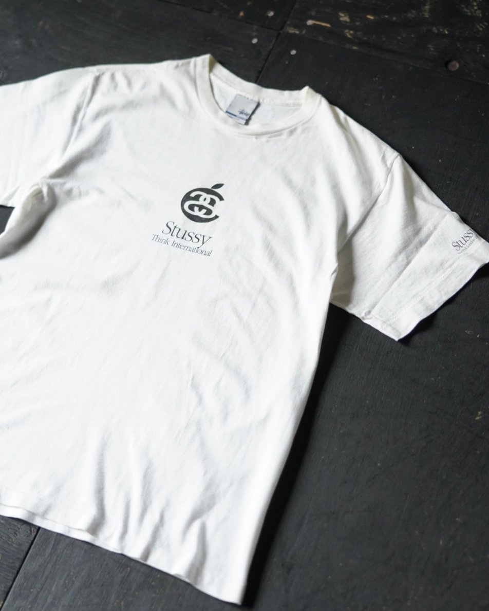 Stussy Apple T-shirt (00s M made in USA)