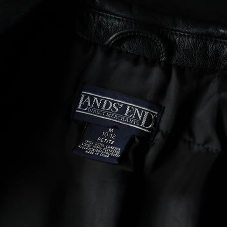 Lands' End Leather Jacket (90s M)