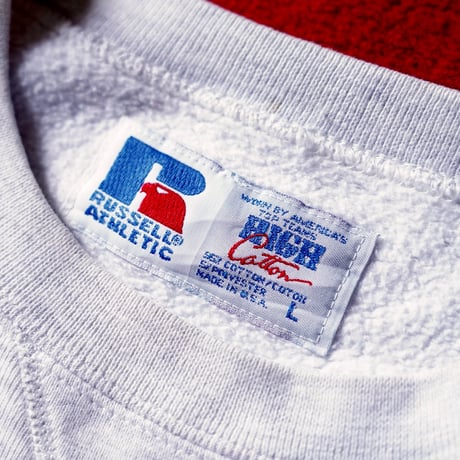 Russell Athletic Printed Crew Sweat - Stripe