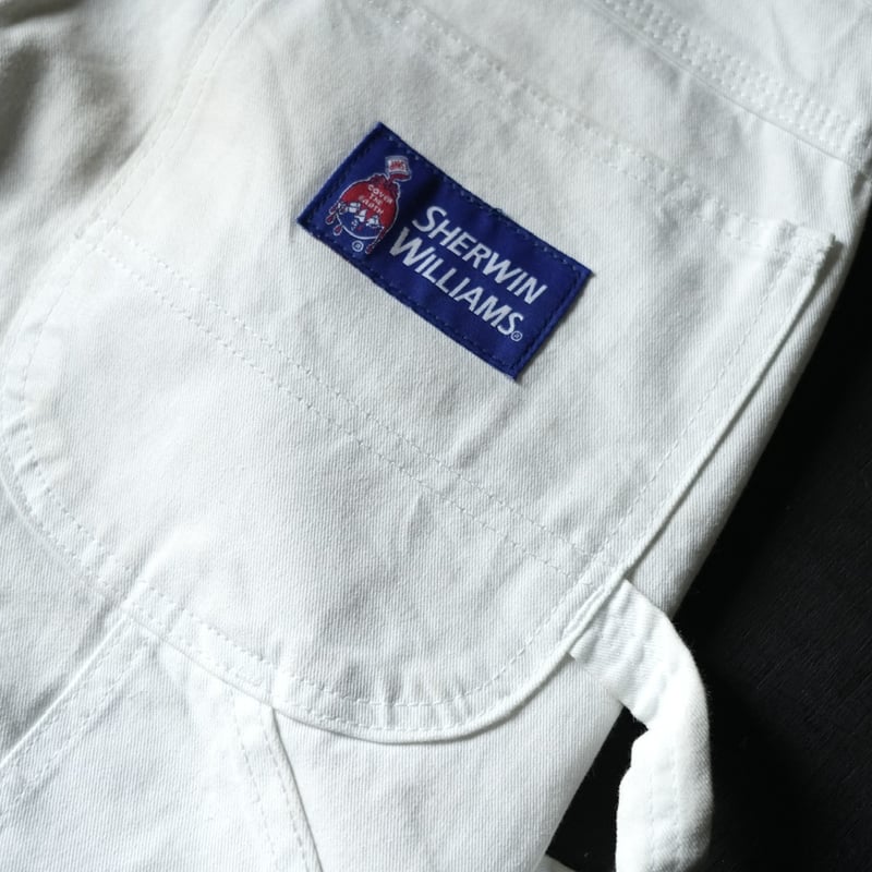 90s Dickes SHERWIN WILLIAMS ペインター ホワイト Dickies Sherwin Williams painter pant (90-00s 3