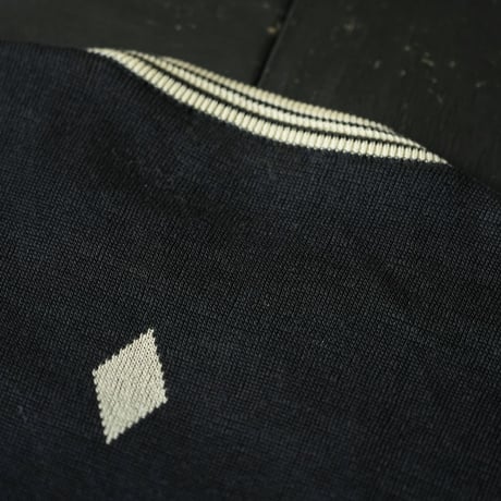 Christian Dior Cotton Knit Jacquard Sweater (80s L made in USA)