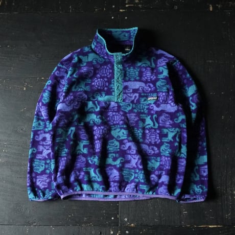 【special】Patagonia Lightweight Synchilla Snap T "Creacher" (90s L)