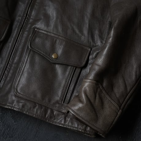 L.L.Bean Leather Flight Jacket "Thinsulate"