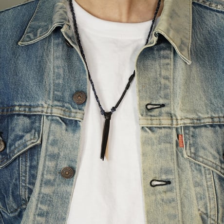 globule mag. × B:TOGETHER Fringe Necklace
