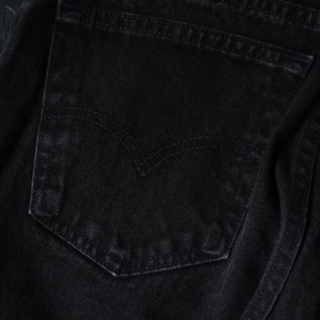 Levi's 550 Black Denim Pant (90s 32/30 made in USA)