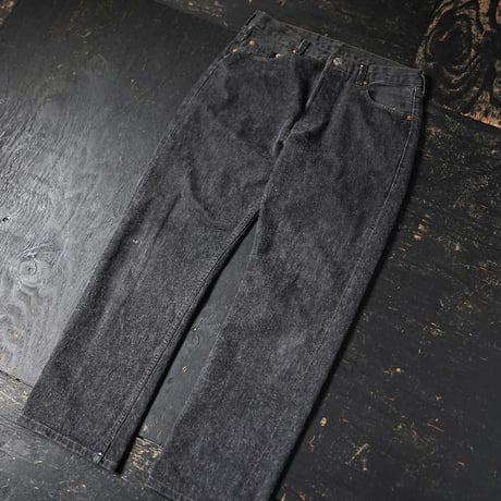 Levi’s 501 Black Denim Pant “先染め” (90s 34/34)