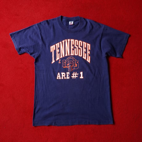 90s Fruit of the Loom Printed T-Shirt made in USA