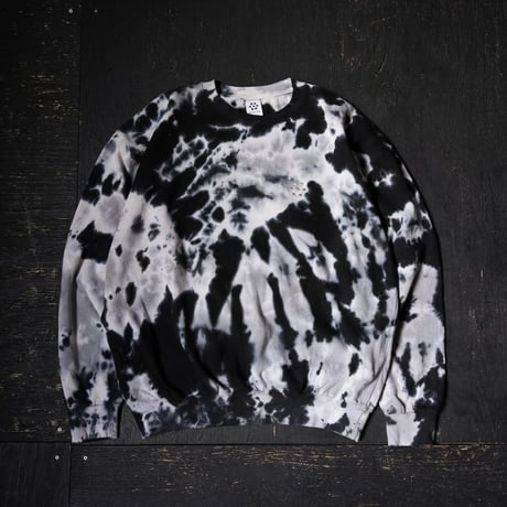 gm. Emb. Crew Sweat - Tie Dye