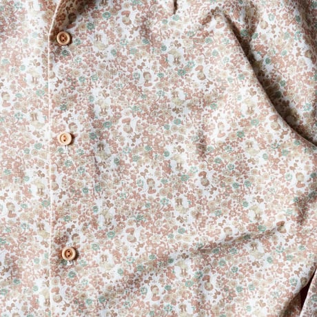 70s Kennington Poly/Cotton Shirt 隠れミッキー