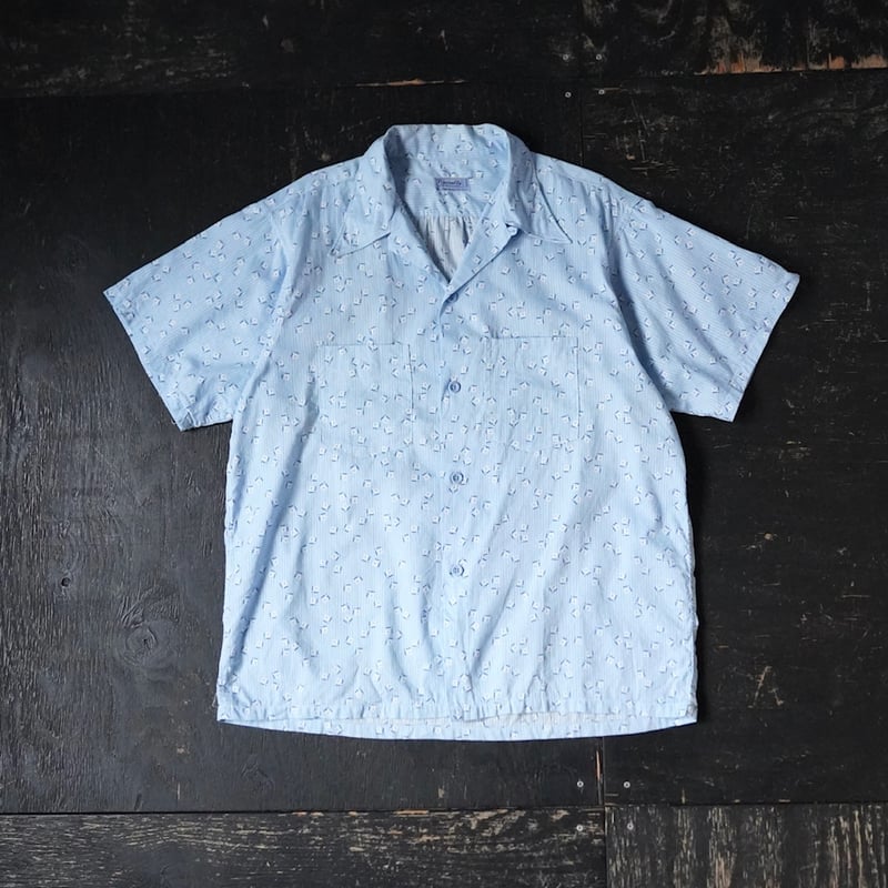 Personality Open Collar S/S Shirt(50-60s L) | g
