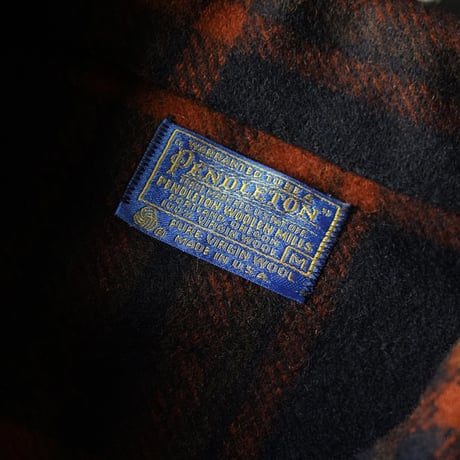 Pendleton Wool Shirt Jacket (70-80s M made in USA)