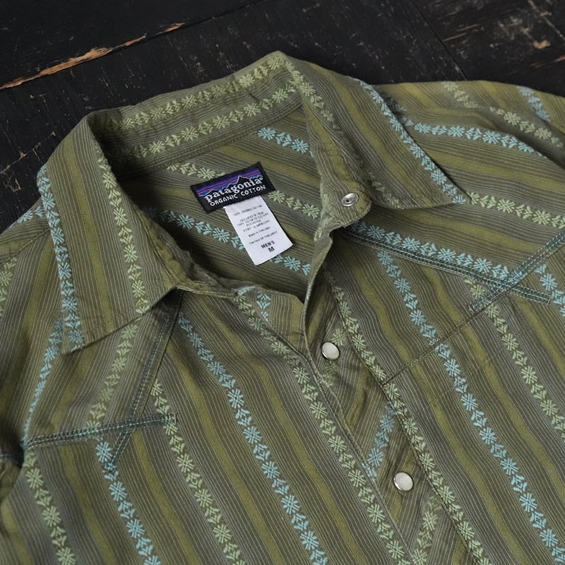 Patagonia Rhythm HighBall Snap Shirt (00s M) |