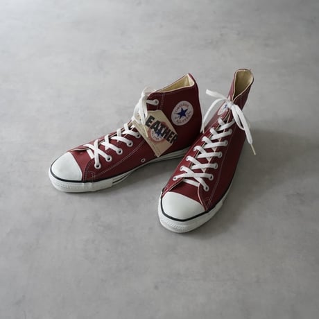 Converse All Star Hi Leather  (90s Red US9 1/2 Dead Stock)
