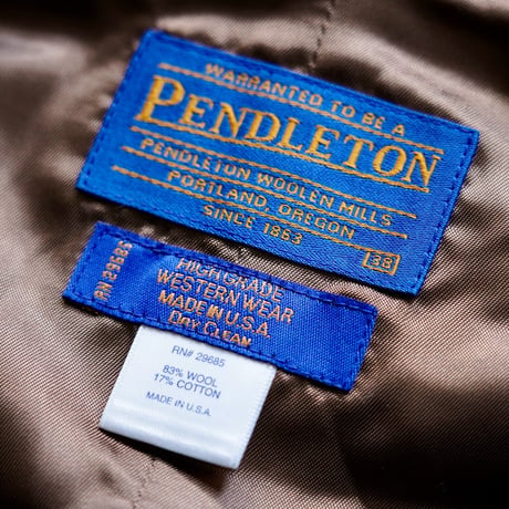 Pendleton Wool Vest - Chief Joseph
