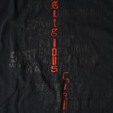 Printed Band T Shirt （00s L Rare!!）