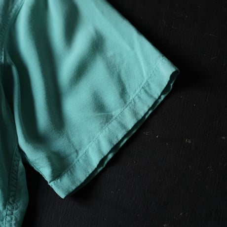 Nat Nast Open Collar Shirt （60s about M Good Color）