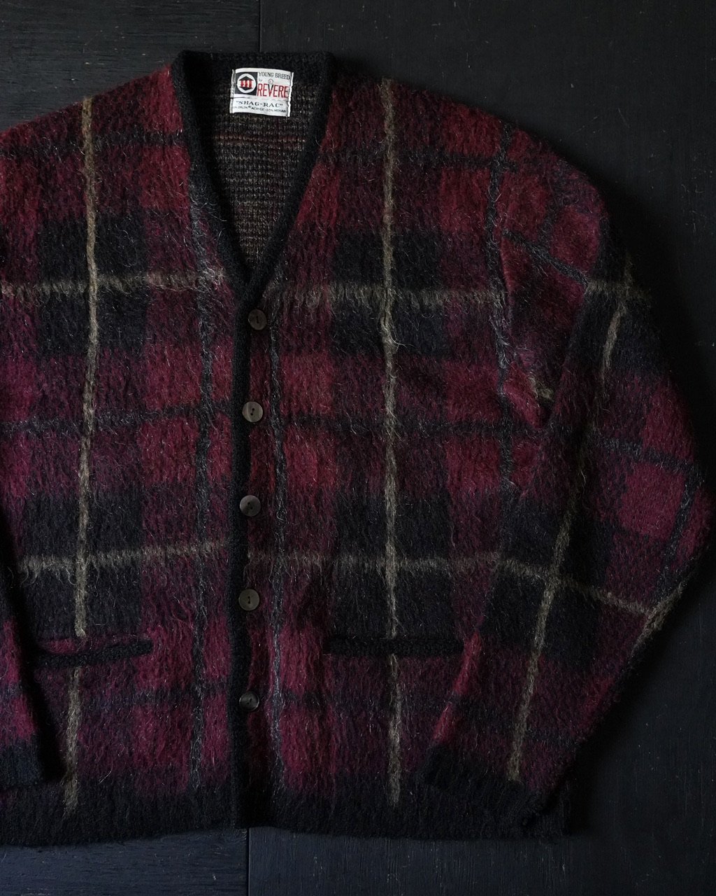 special] Revere Mohair Cardigan (60s L good co