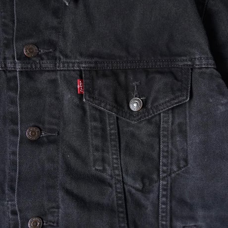 Levi's 70503 Black Denim Jacket (00s XXL Euro Model)