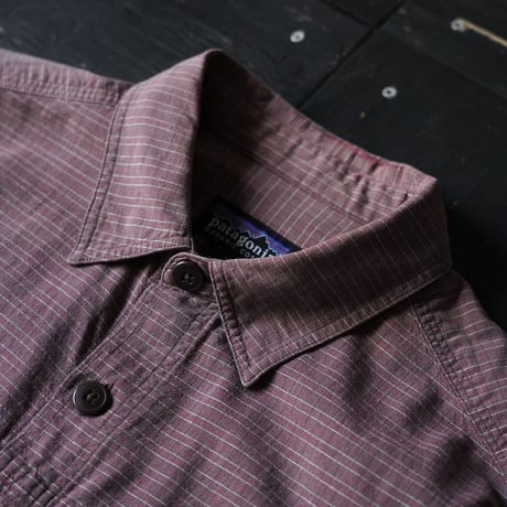 Patagonia Organic Cotton Plaid Shirt(90s S )