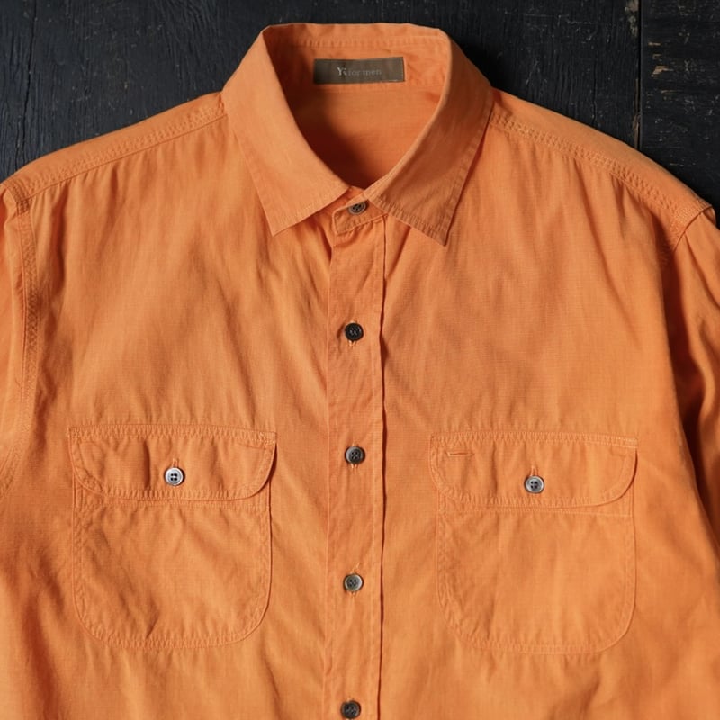 日本製 90s' Y's for men design shirts Y's for men Cotton Shirt (90s about M) | globul