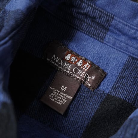 Moose Creek Heavy Flannel Shirt (90-00s M)