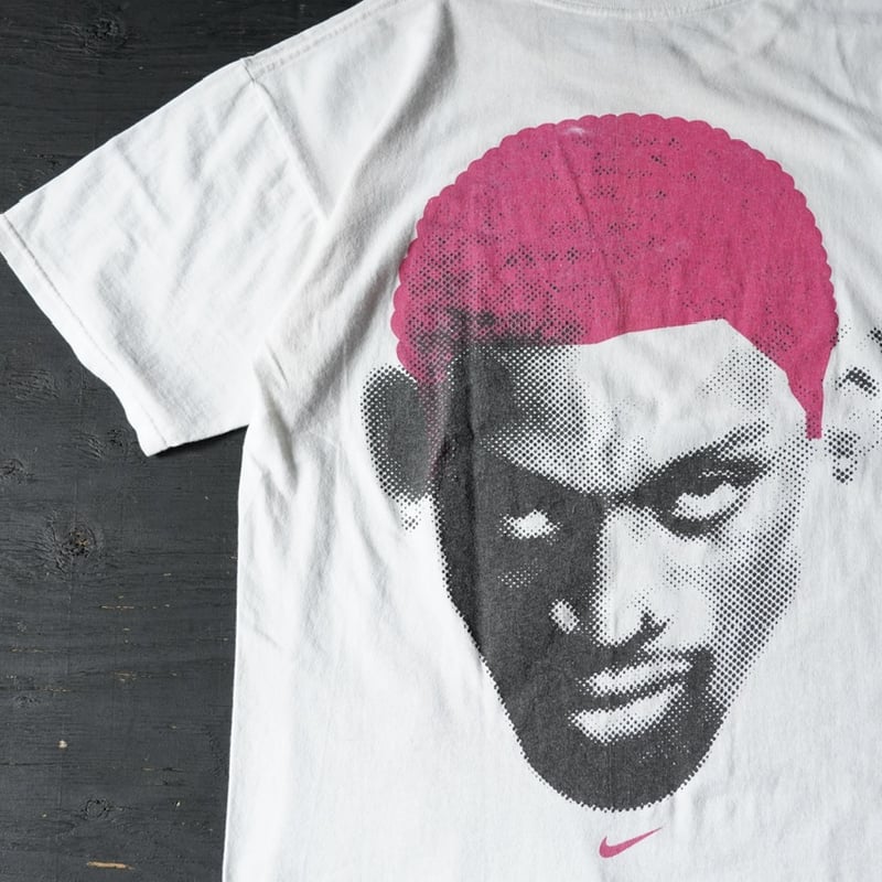 Nike RODMAN ロッドマン 90年代 USA製 ピンク supreme Nike Print T-Shirt (90s M Rodman) | globule mag.