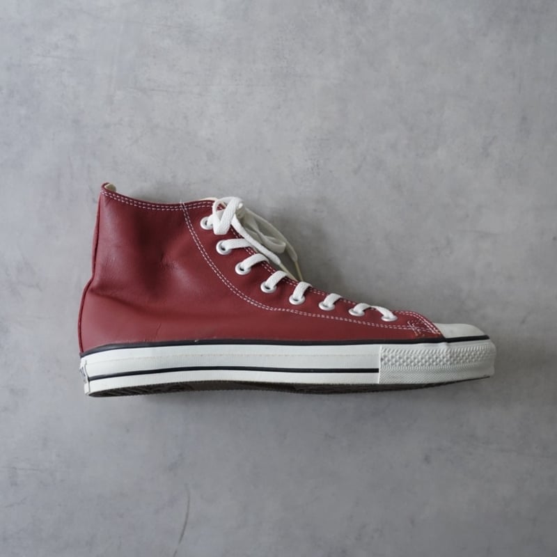 Converse All Star Hi Leather (90s Red US9 1/2