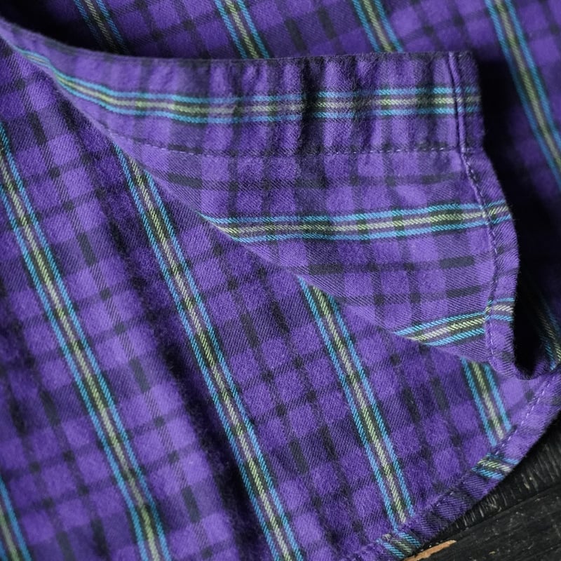 Patagonia Organic Cotton Plaid Shirt (90s M mad