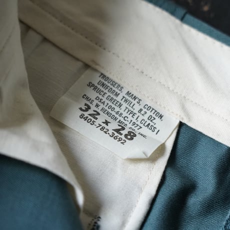 US Army Cotton Twill Trousers (60s 32/28 )