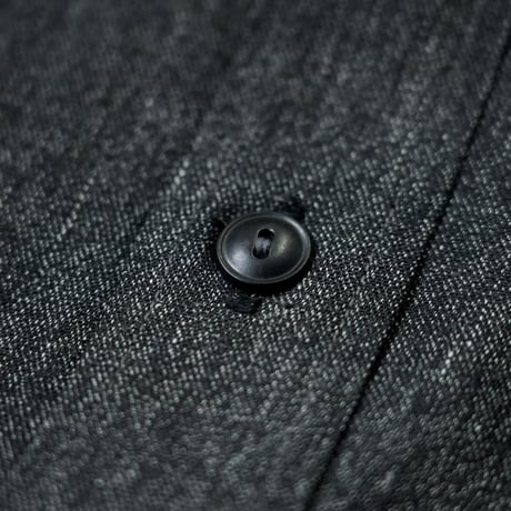 Hercules Black Chambray Work Shirt（Dead Stock）