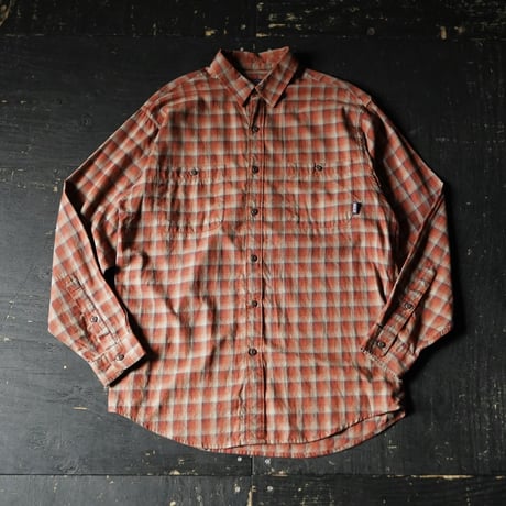 Patagonia Organic Cotton Plid Shirt (90s S made in Portugal)