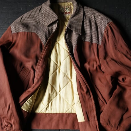 Ensenada Rayon Gabardine Jacket (50s about M)