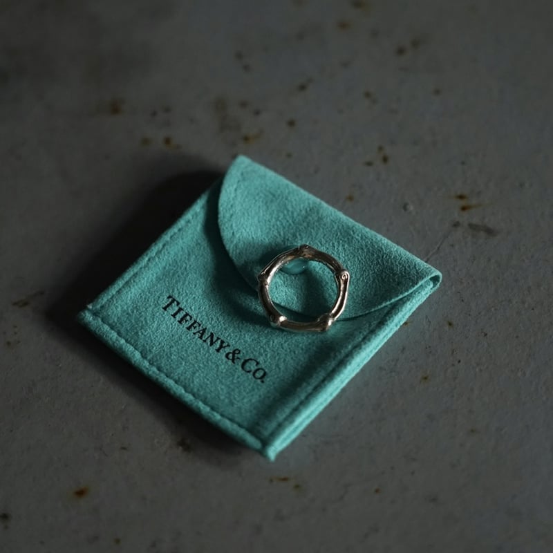 アーカイブ　オールド　ティファニー　バンブー　シルバー　リング　指輪　y2k TIFFANY&Co. ティファニー バンブー リング・指輪 シルバー