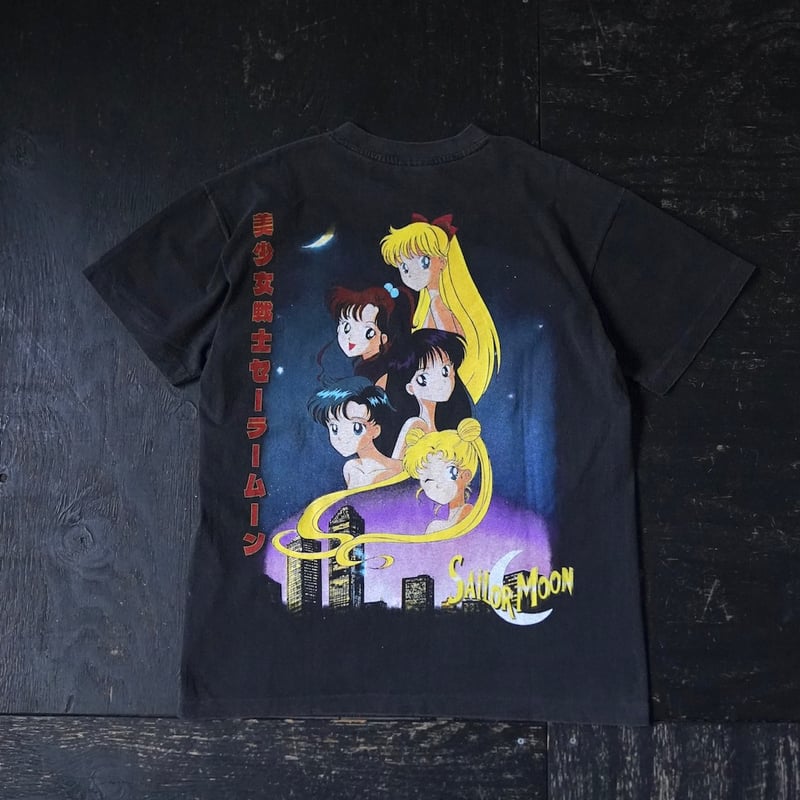 Sailor Moon Print T Shirt (90s L) | globule mag.