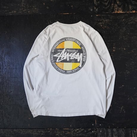 Stussy Classic Dot Pigment Dyed L/S Tee ( L)