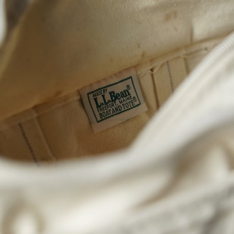 L.L. Bean Boat and Tote Zip Top (90s made in USA)